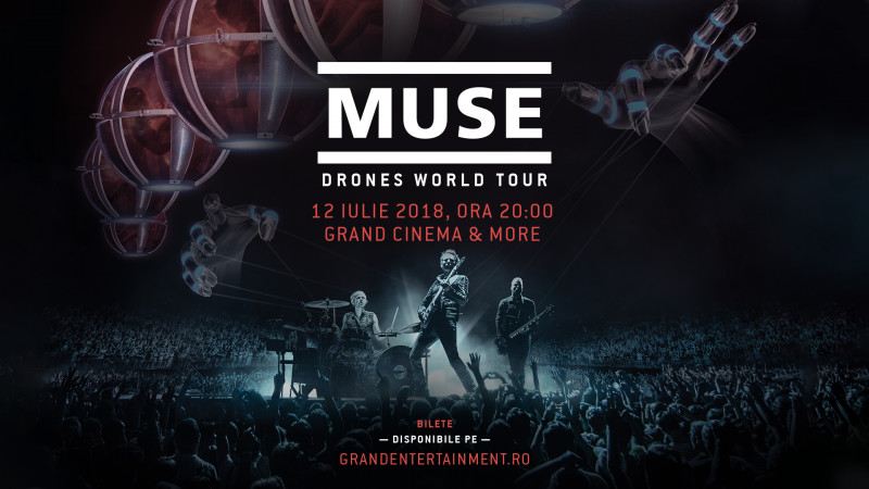Grand Cinema & More transmite cel mai impresionant turneu al trupei britanice Muse