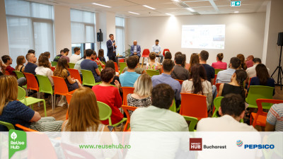 PepsiCo şi Impact Hub Bucharest susțin soluțiile inovatoare din domeniul reciclării prin programul ReUse Hub