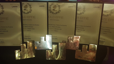 Effie 2018: Telekom Romania a câştigat cinci premii Effie, plus Clientul Anului și Brandul Anului