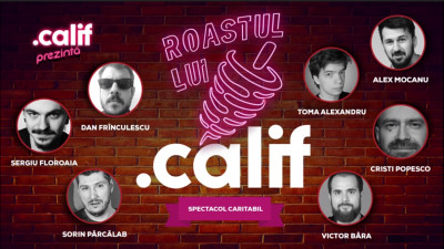• calif s-a lăsat luat la roast în scop caritabil și provoacă și alte branduri să facă la fel