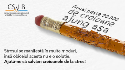 CSALB și MullenLowe salvează creioanele de la stres