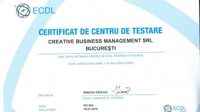 Cursurile de marketing digital livrate de agenția Creative Business Management intra sub acreditarea internațională a ECDL