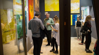 Haptic Perception – expoziția în care culorile nu doar s-au văzut ci s-au și simțit, a ajuns la final