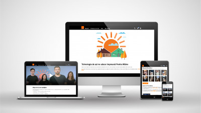 Orange si Rusu+Bortun lucreaza impreuna Pentru Maine