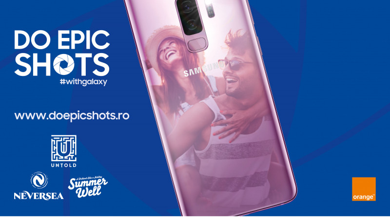 Samsung te provoacă la Epic Shots în cadrul celor mai mari festivaluri de muzică de anul acesta