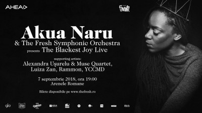 Akua Naru &amp; The Fresh Symphonic Orchestra presents: Black Ecstatic Tour