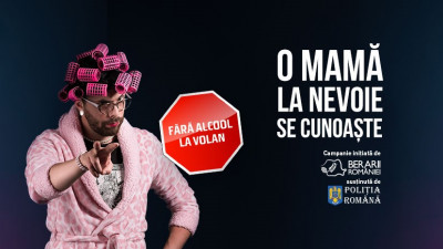 Fii și tu ca o mamă pentru prietenii tăi și spune-le tare și răspicat: Fără alcool la volan