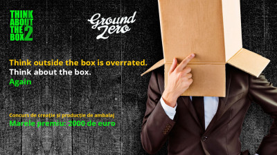 Think About The Box - concursul de design și producție de ambalaj revine cu ediția a doua și un partener non-conformist
