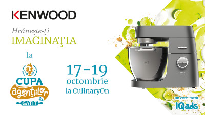 Multitasking ca-n publicitate: Kenwood aduce intariri la Cupa Agentiilor la Gatit