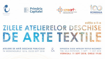 Zilele Atelierelor Deschise de Arte Textile, Sept 2018, București