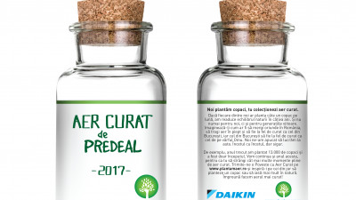 Cum a ajuns o ţară întreagă să capteze alături de Daikin, în sticluţe magice, aerul curat al locurilor de poveste din România