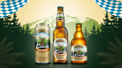 Brand New a creat ambalajul de sărbătoare al noului Ciucaș Malzbier, ediția limitată dedicată festivalului Oktoberfest 2018