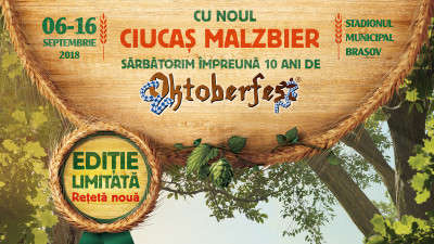Ciucaș lansează Malzbier, o ediție limitată creată pentru Oktoberfest
