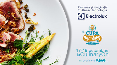 Inspiratie prin tehnologia Electrolux la Cupa Agentiilor la Gatit