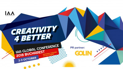 Golin susține conferința Globală IAA Creativity4Better printr-un parteneriat strategic cu IAA Rom&acirc;nia