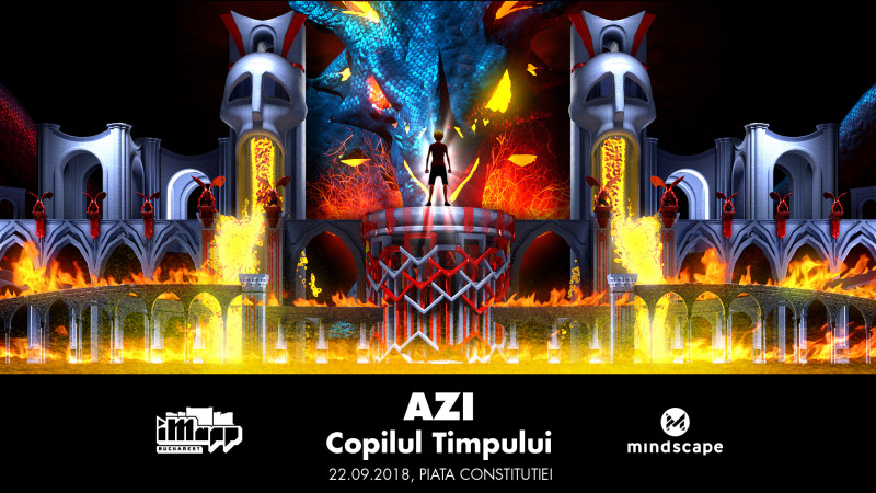 Mindscape Studio participă la iMapp 2018 cu video mapping-ul AZI - COPILUL TIMPULUI