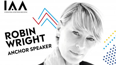 Robin Wright, anchor speaker la Conferința Globală IAA &bdquo;Creativity 4 Better&rdquo;