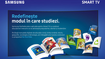 Samsung EduPedia™ aduce noi emisiuni interactive pentru copii în aplicație, prin parteneriatul cu Da Vinci Kids
