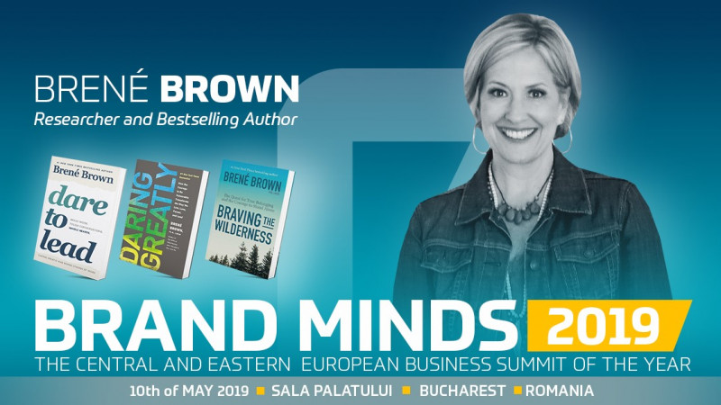 Brené Brown in BUCHAREST - EARLY BRAND ends on 1st of November