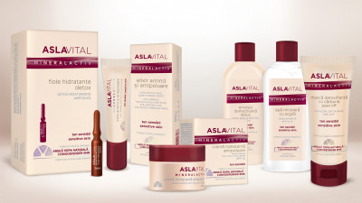 Brand New semnează designul de ambalaj pentru noua gamă ASLAVITAL MINERALACTIV