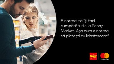 Mastercard și Penny Market – Împreună, pentru prima dată, într-o campanie dedicată plăților electronice din magazine