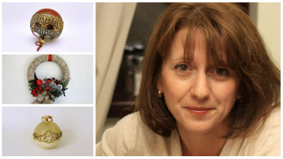 Mihaela Ionescu (artist handmade): "Cea mai mare problema au fost materialele de calitate. In primii ani, aruncam o treime din ce cumparam"