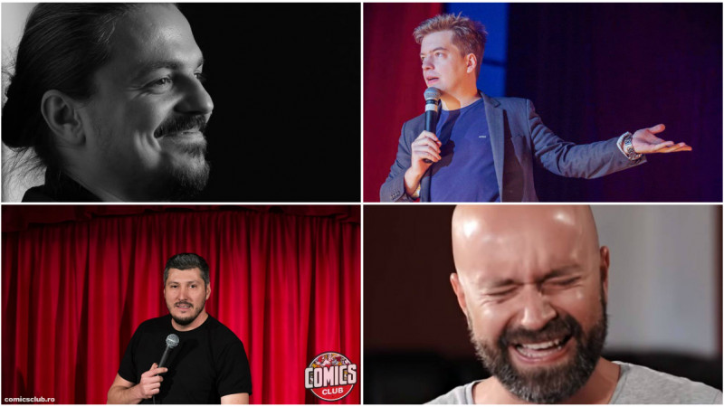 4 comedianți-patroni au planuri mari cu Comics Club