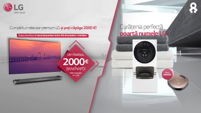 LG şi INTERACTIONS îţi prezintă noile promoţii din agregatorul de campanii