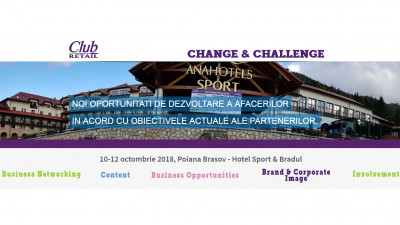 Change & Challenge – conferinţa despre reconfigurarea pieţei bunurilor de larg consum, la Club Retail 2018