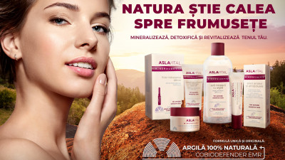 Aslavital şi MullenLowe, călăuziţi de natură în drumul spre frumuseţe