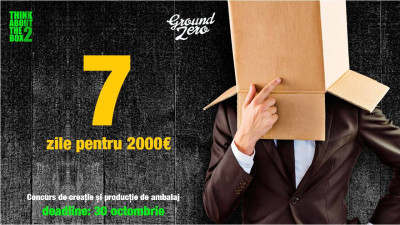 Ground Zero Beer mai are doar 7 zile de așteptat pentru a afla cum văd creativii ambalajul unei beri independente
