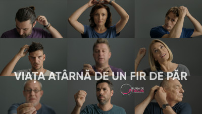 Viața copiilor bolnavi de cancer din România atârnă de un fir de păr. O campanie Dăruiește Viață cu sprijinul Ogilvy România