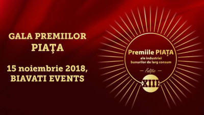 34 de companii câştigă trofee la Premiile PIAŢA 2018
