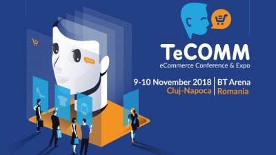 Roboți humanoizi și produse din viitorul comerțului online, la TeCOMM Cluj 2018