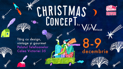 Christmas CONCEPT #3 – târg cu design, vintage, gourmet și bio cosmetics