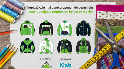 Gata inscrierile, de-acum la vot! Alege cele mai mestesugite designuri pentru noua uniforma Leroy Merlin