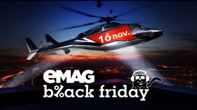 eMAG și Geometry au lansat campania de comunicare pentru entuziaștii Black Friday