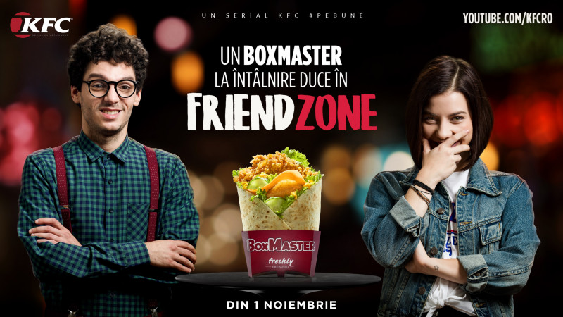 KFC Social Entertainment Channel prezintă FRIENDZONE, cel de-al doilea serial marcă proprie