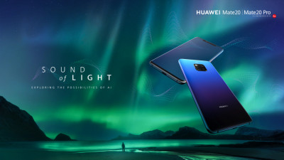 Luminile Aurorei Boreale, transformate în simfonie cu ajutorul inteligenței artificiale dezvoltate de Huawei