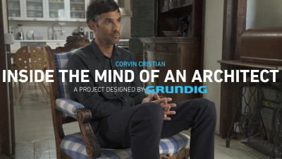 Grundig a creat primul ghid video destinat designului interior, alături de Corvin Cristian și Ileana Răducanu