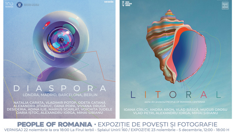 PEOPLE OF ROMANIA Diaspora + Litoral, expoziție de povești și fotografie