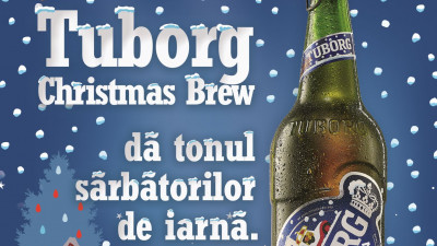 Tuborg lansează ediția limitată Tuborg Christmas Brew, o bere cu tradiție de 18 ani &icirc;n Rom&acirc;nia