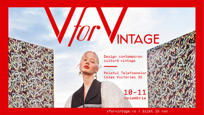 V for VINTAGE 21 -	t&acirc;rg de design contemporan și cultură vintage