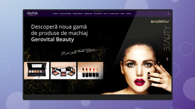 LillaPois - Frumusețea nu este un lux, design și dezvoltare website