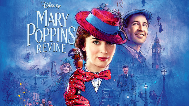 „Mary Poppins Returns/ Mary Poppins Revine”, o poveste nouă despre optimism, dragoste și puterea vindecătoare a râsului