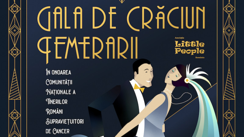 11 ani de Temerarii: Asociația Little People România anunță cea de-a 11 ediție a Galei de Crăciun pentru tinerii supraviețuitori de cancer