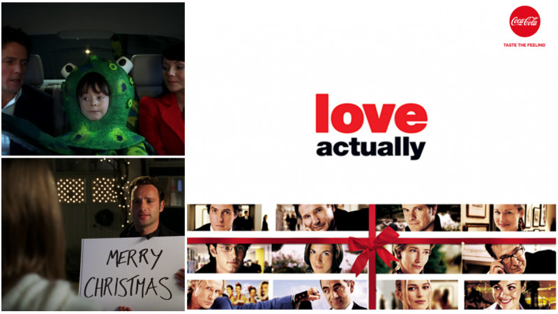 O nouă tradiție de Crăciun? Pe 26 decembrie, Coca-Cola îți oferă filmul Love Actually fără pauze publicitare