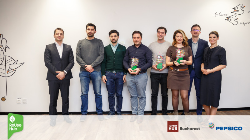 Impact Hub și PepsiCo au desemnat câștigătorii programului ReUse Hub