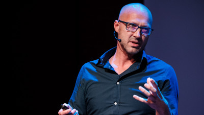 Conn Bertish (Cancer Dojo): Using my skills as an artist, CD and athlete, I began a process of gamifying cancer through metaphoric scribbles, sketches or installations