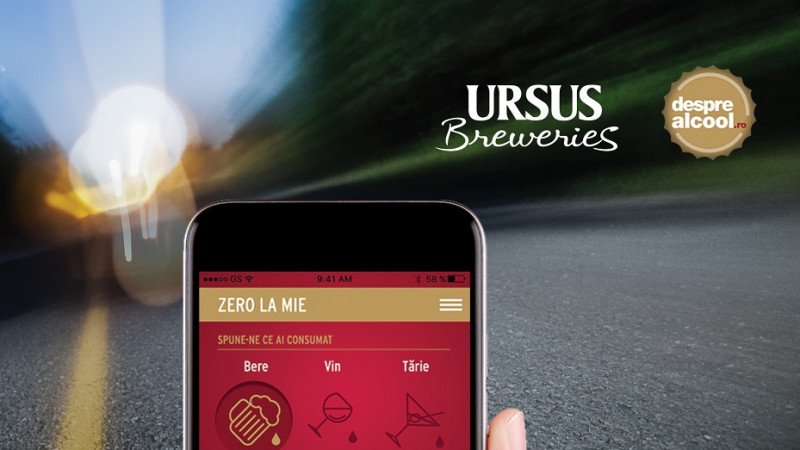 Ursus Breweries și Poliția Română au relansat de Sărbători aplicația Zero la Mie, un instrument util pentru șoferii români